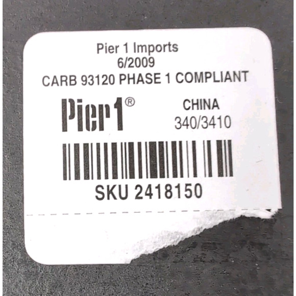 Pier 1 Imports Decorative Wooden Box w/ Lid Red Gold Hand-Painted Mantel Dresser - Picture 12 of 16